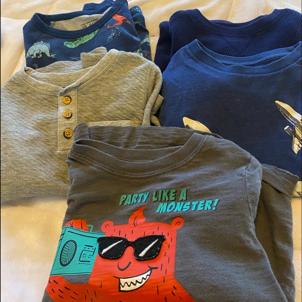 Lot of 3t long sleeve shirts